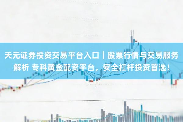 天元证券投资交易平台入口｜股票行情与交易服务解析 专科黄金配资平台，安全杠杆投资首选！
